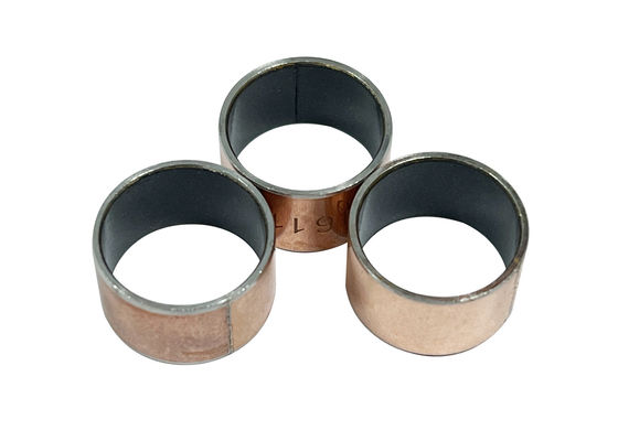 구리 기반 재료로 PTFE 층을위한 부드러운 마무리 충격 흡수 부시